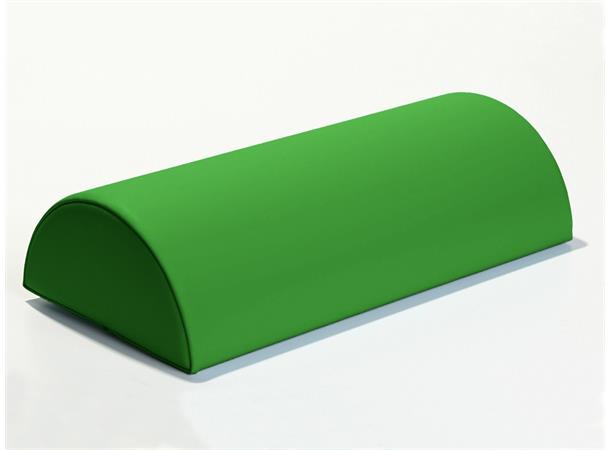 Semi sirkel rull, 50 x 25 x 12,5 cm Eplegrønn